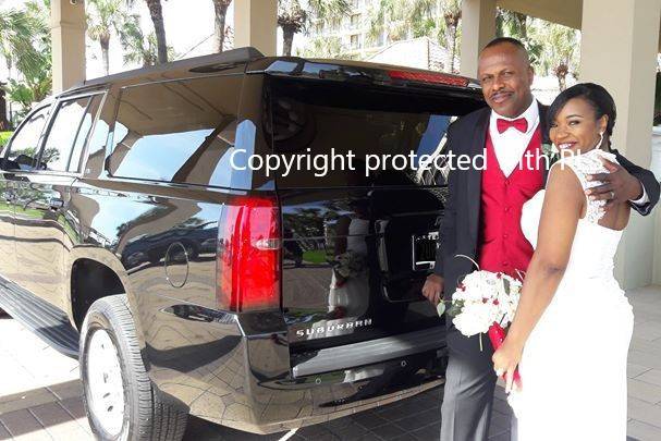 Galveston Wedding car