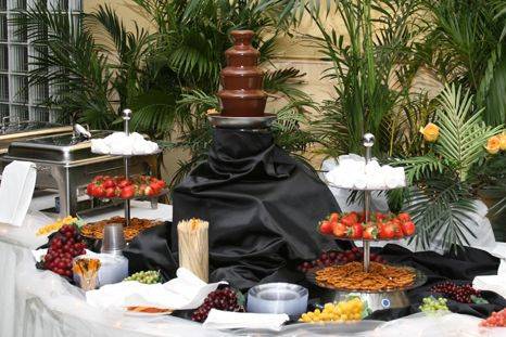 Chocolate fountaim