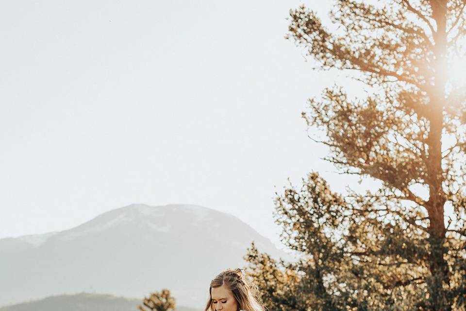 Beautiful bridal portrait