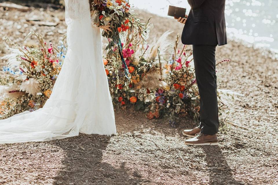 Mountain elopement