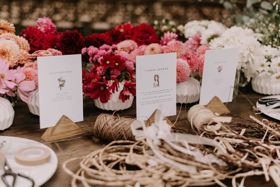 Table cards