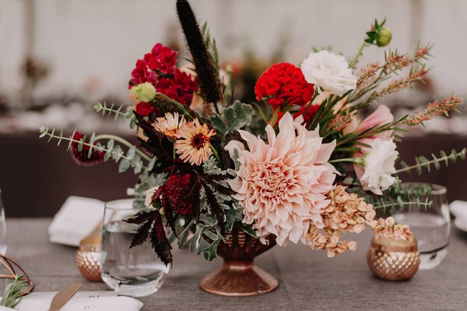 Floral centerpiece