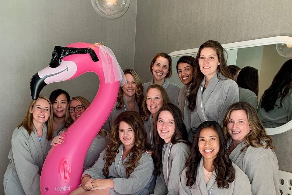 Bachelorette Party in Hotel