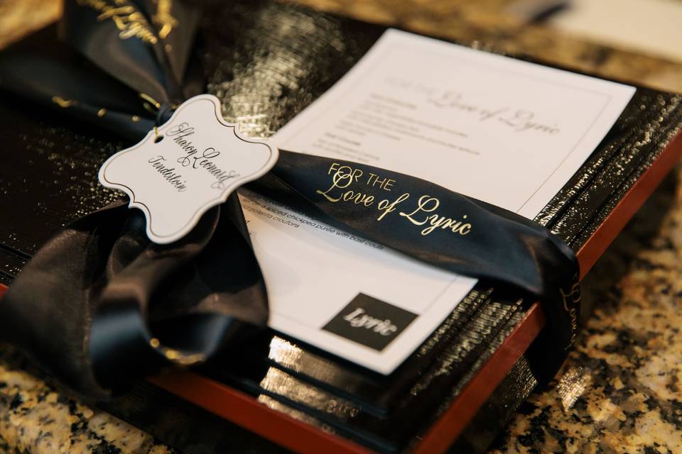 Personalized menu tag