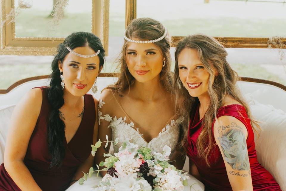 Wedding Party Hair & Makeup