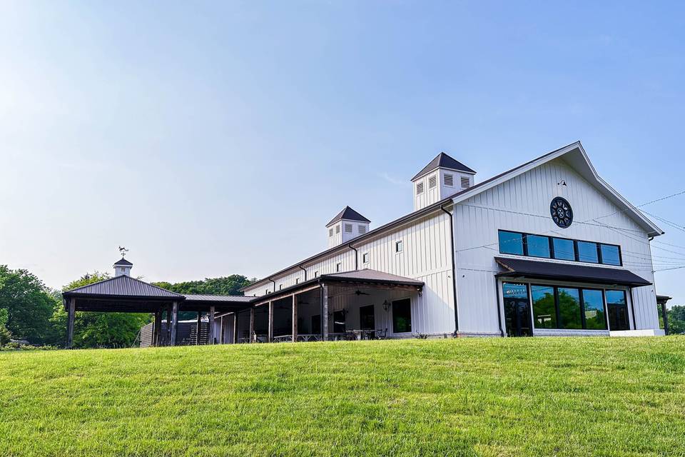 Back of the venue