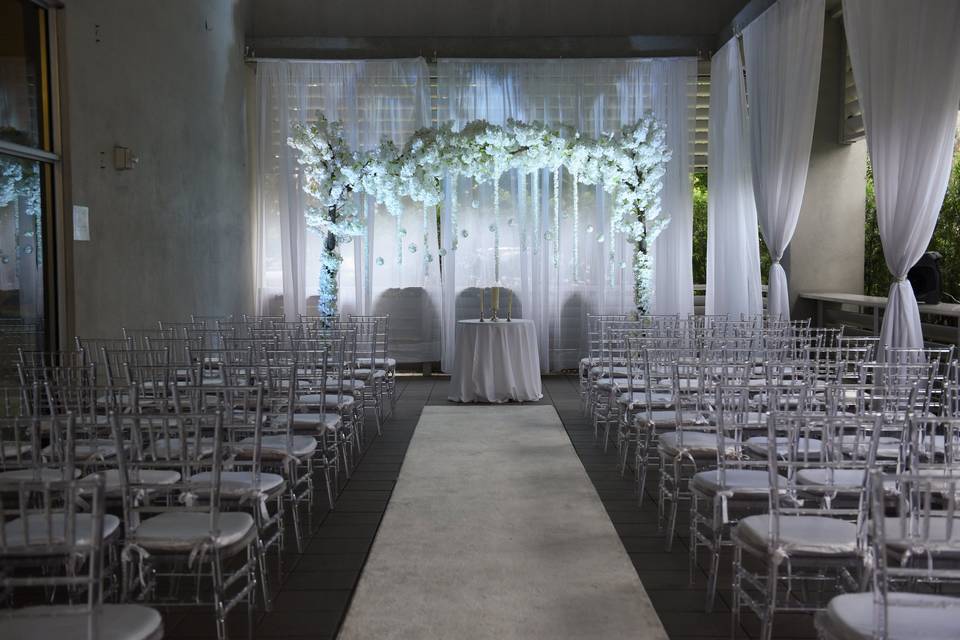 Cherry Blossom OutdoorCeremony