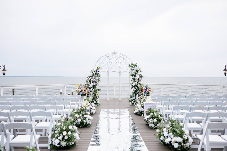 Aisle/Ceremony Setup