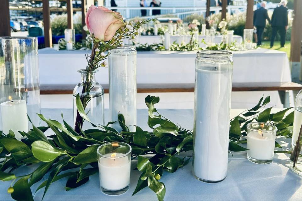 Table Decor Setup