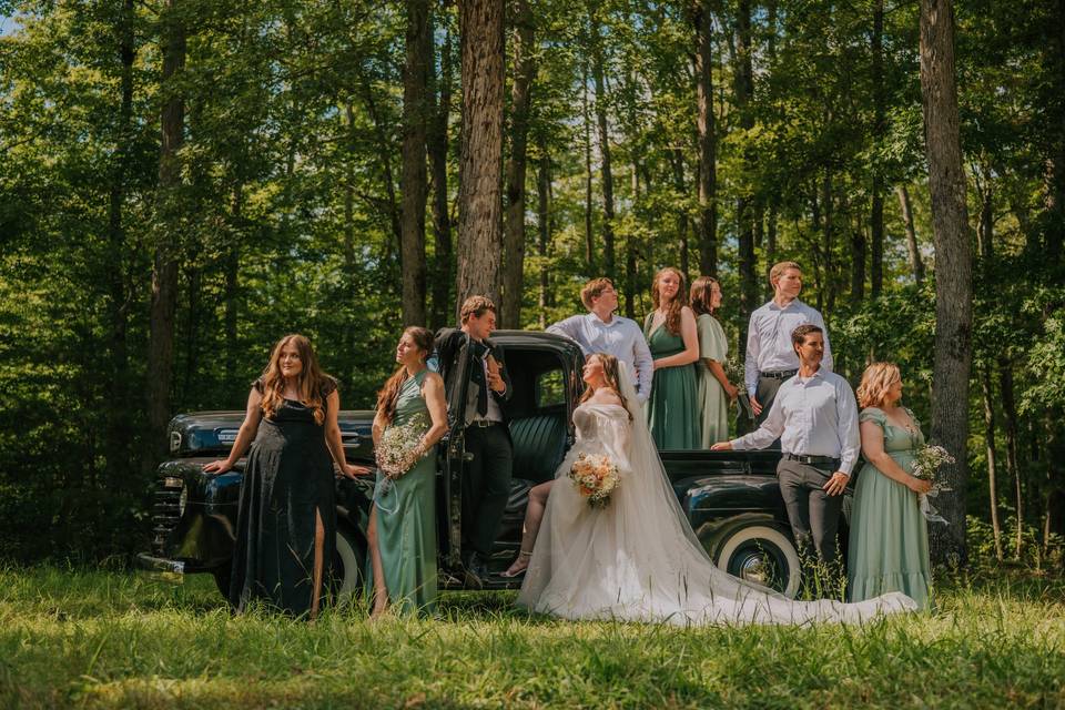 Wedding Party in Wellington