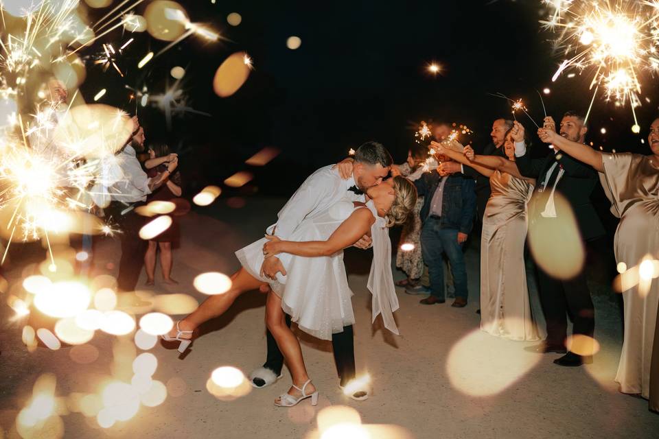 Fun Sparkler Exit