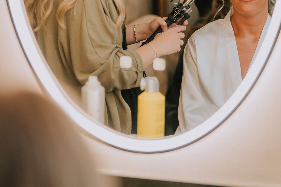 Getting ready portraits