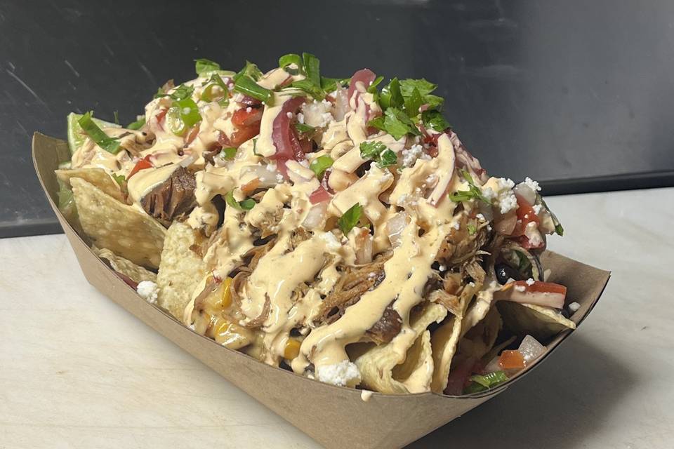 Smokin' Pig Nachos