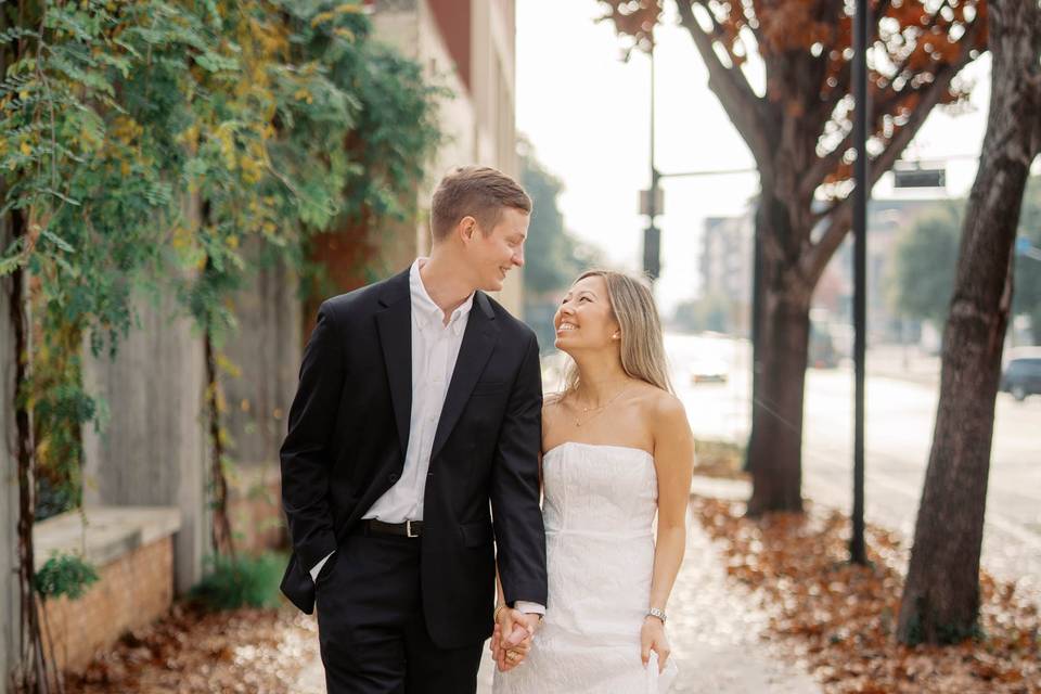 Engagement session in Dallas