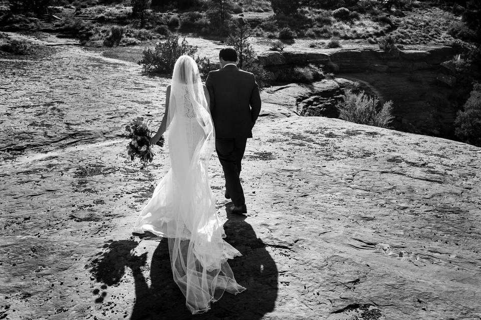 Bride and groom