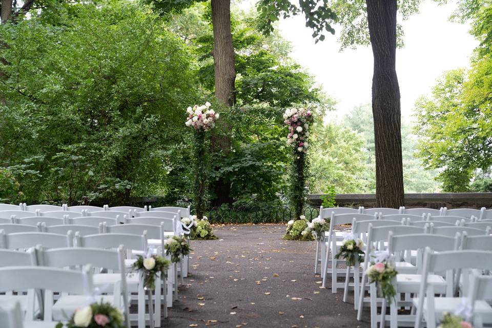 Outdoor ceremony