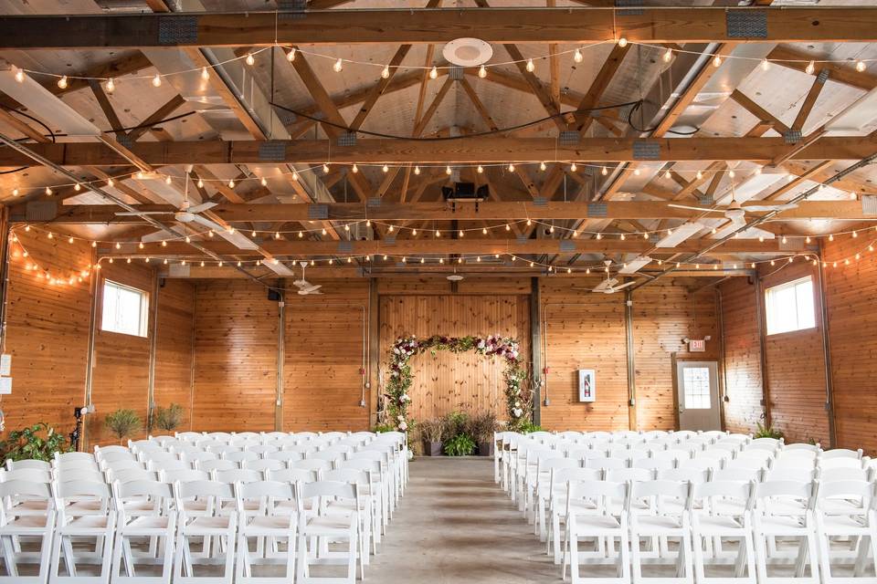 Barn ceremony