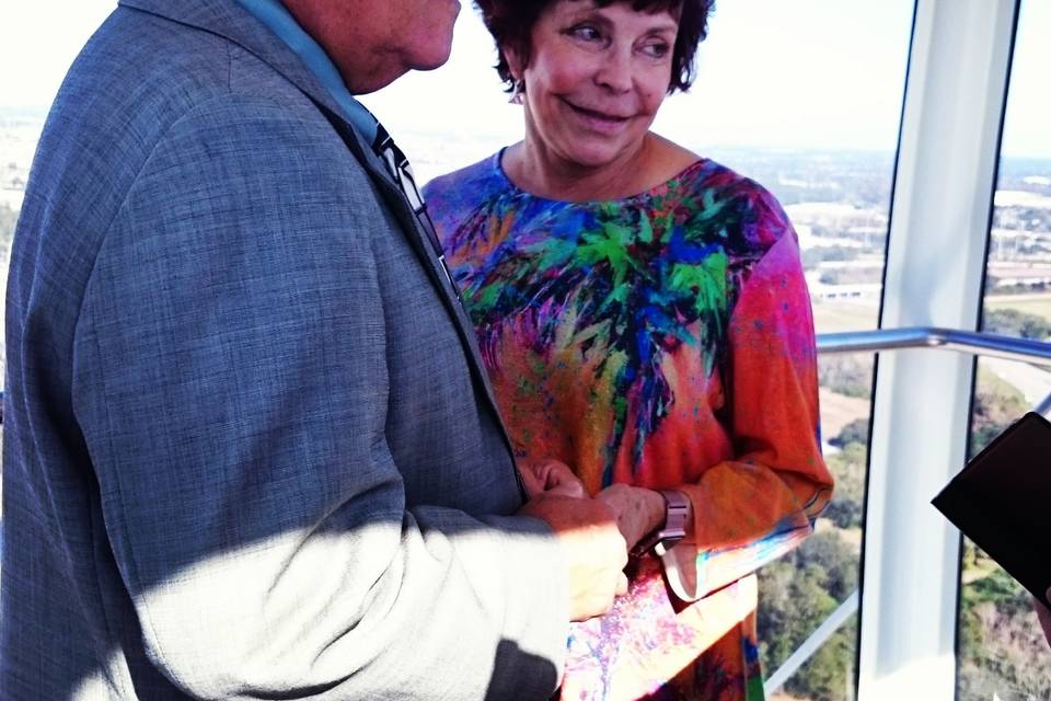 Married on the Orlando Eye