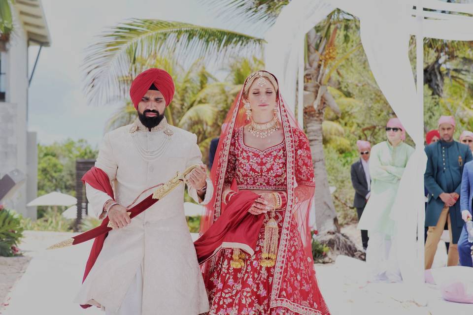 Indian sikh ceremony