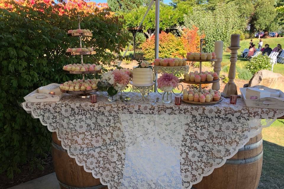 Dessert table