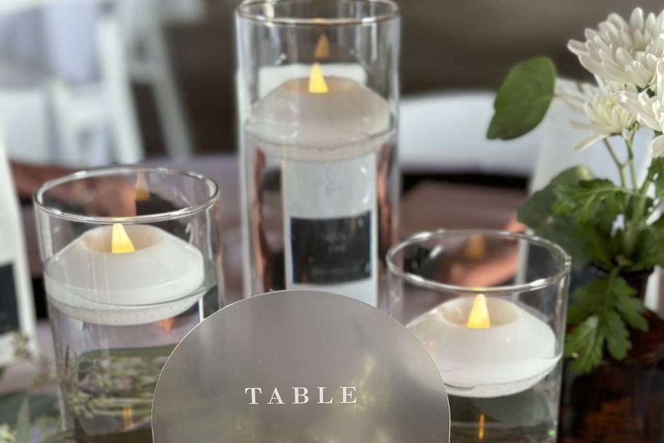 Table Numbers