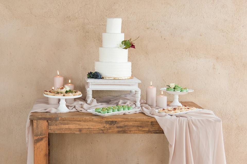 Beautiful cake table