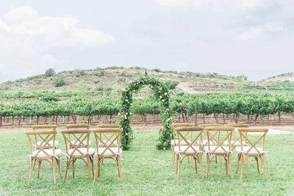 Lawn Ceremony set up