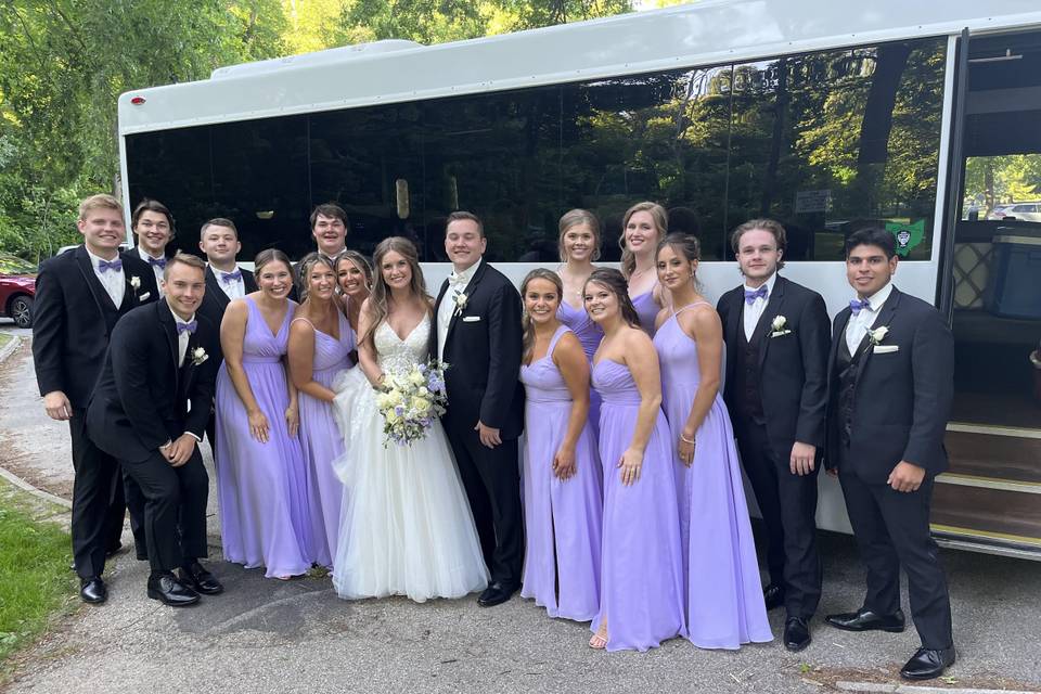 Wedding Party - Party Bus!