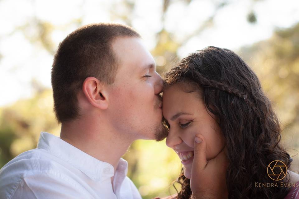 Yuba river engagement shoot