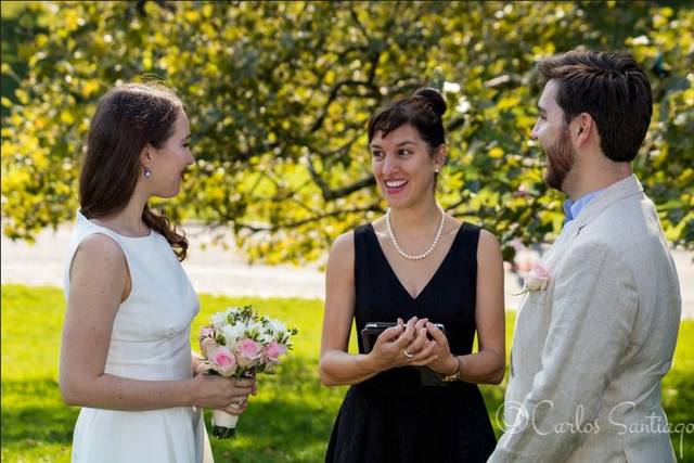 The wedding ceremony