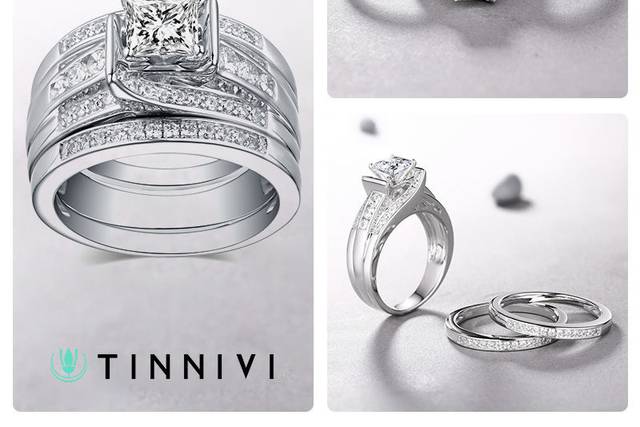 Tinnivi on sale wedding rings