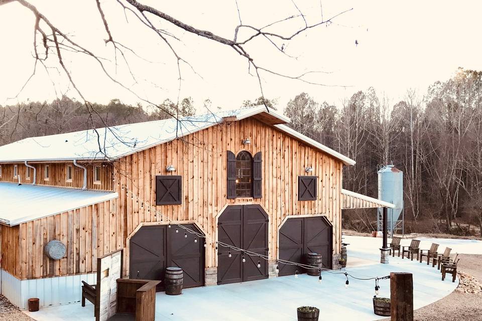 Barn in the Winter