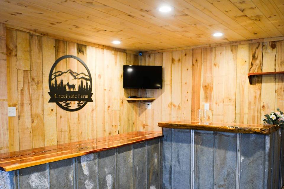 Indoor bar