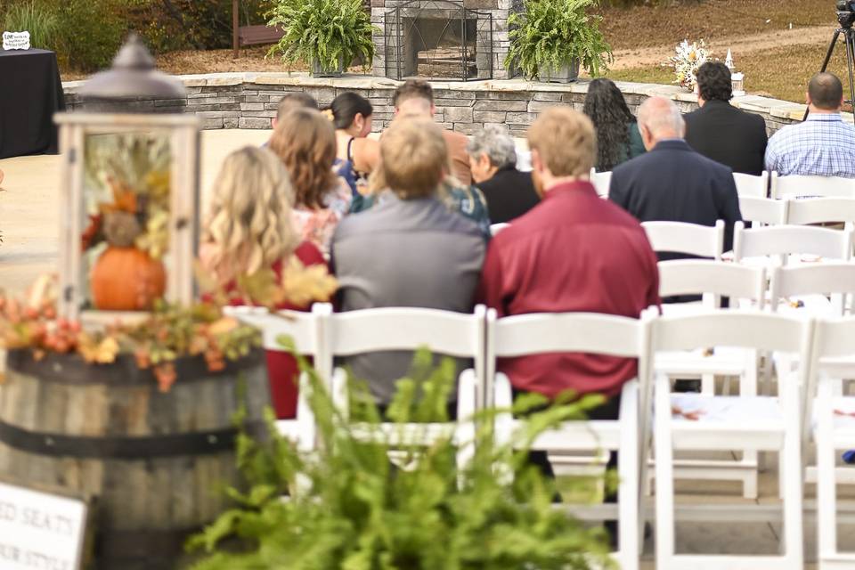 Fireplace ceremony