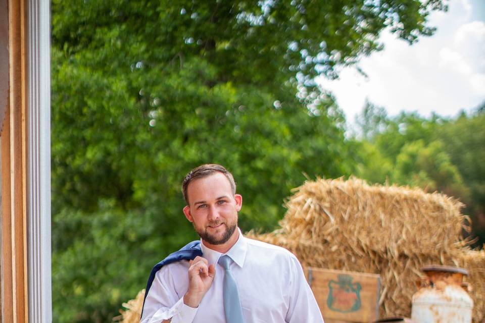 Groom by truck