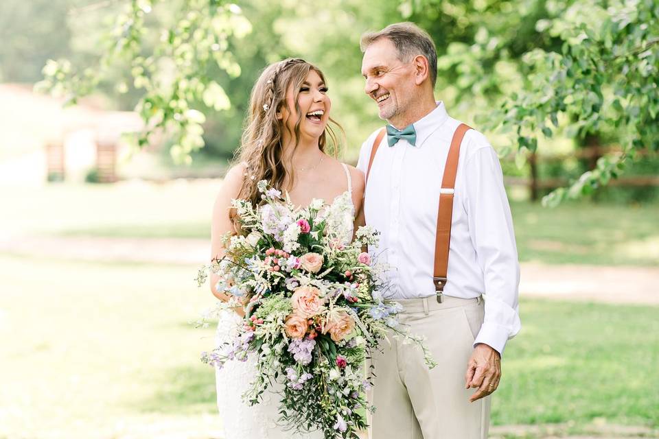 Bride & dad