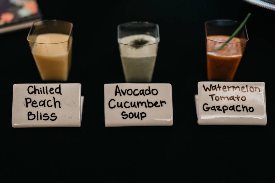 Chilled soups