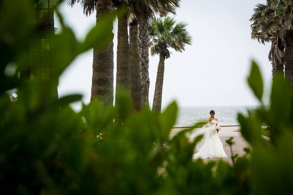 Beachy portrait