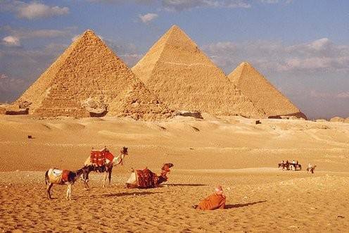 PYRAMIDS OF GIZA - Cairo, Egypt
