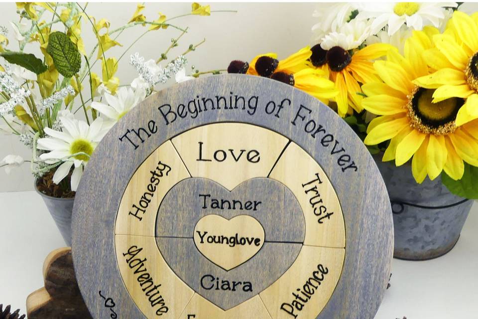 Wedding ceremony puzzle