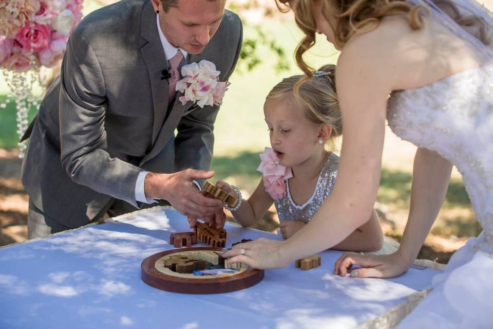 Alternative unity ceremony for family