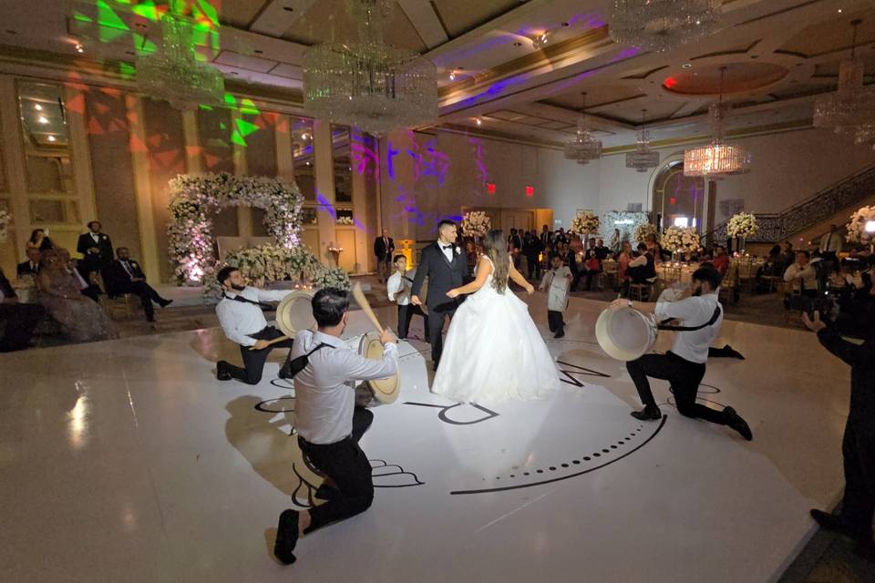 Afghan and Peruvian wedding