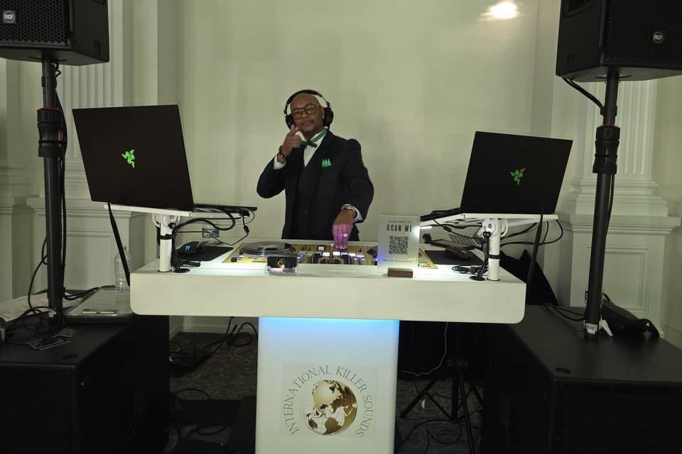 DJ Booth Pose