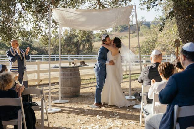 Saying “I do” in front of love