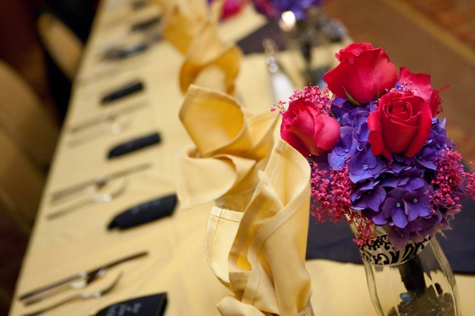 Head table setting