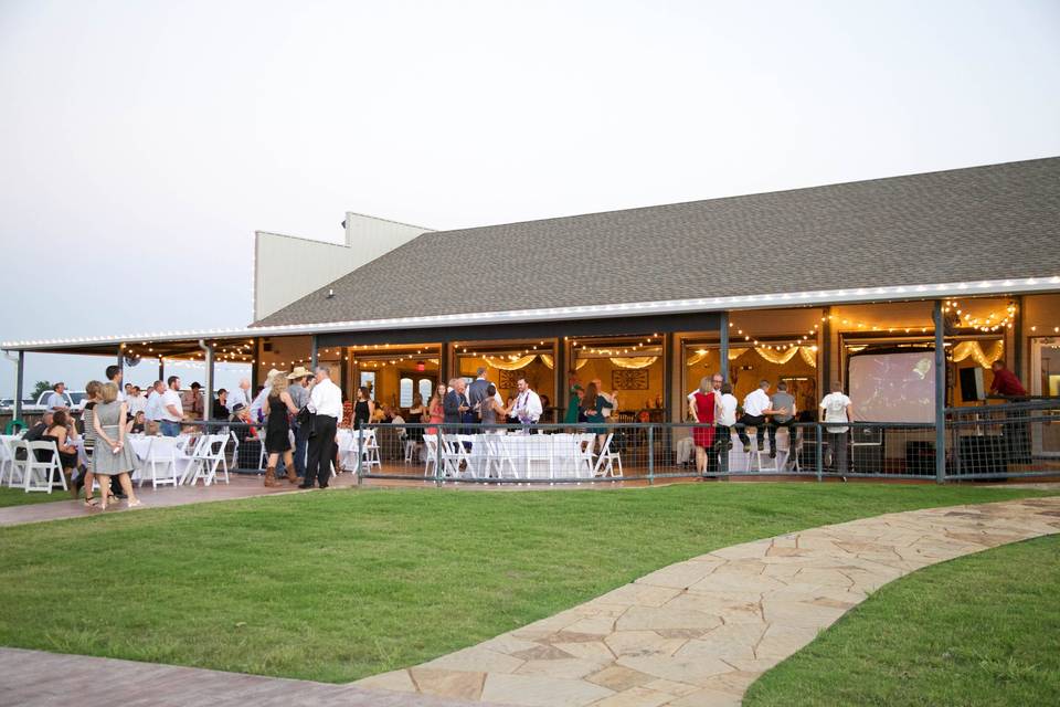 Outdoor reception