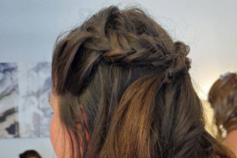 Braided hairstyle