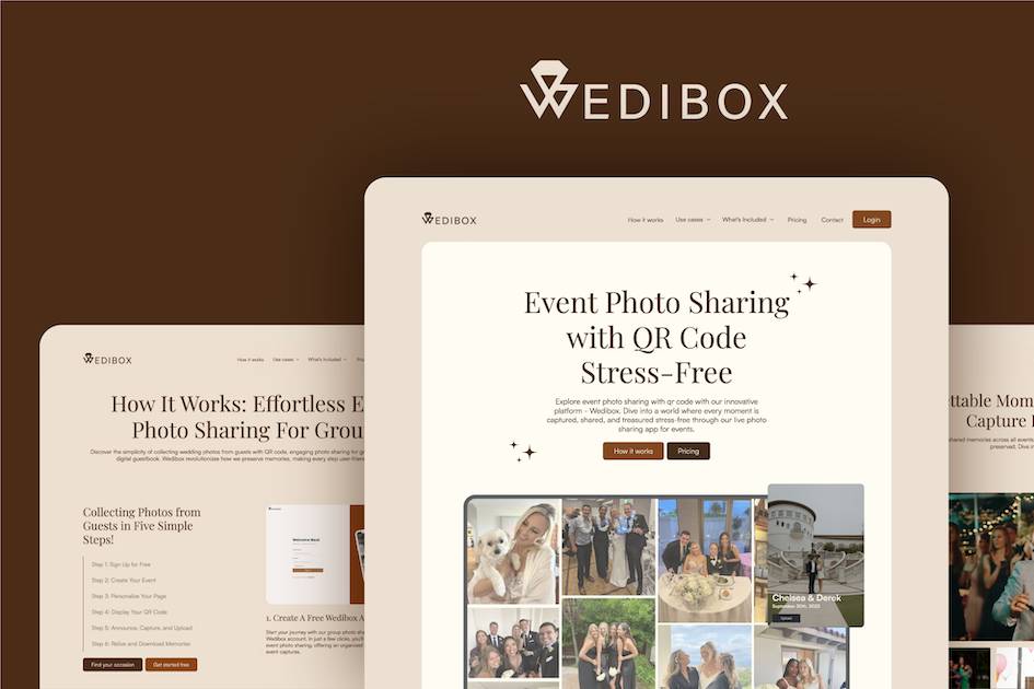 Wedibox QR Code for Weddings
