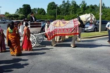 Traditional Baraat wedding