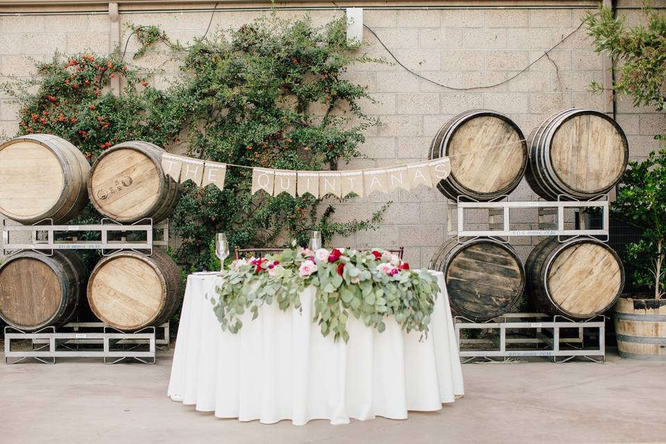 Sweetheart Table